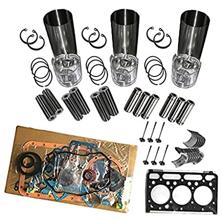 Compatível com Aftermarket Volvo D1.1A Overhaul Kit se encaixa ECR25D EC27D