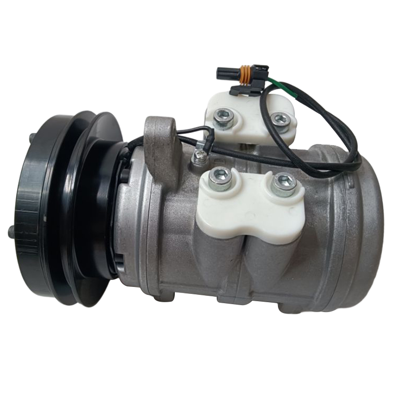 Adequado para John Deere 4425 8450 8650 9400 9500 670B 770B 2955 300D 1055 1068H 3830 - Denso 6E171 A/C Compressor SE503051 AT77894 SE5054 SE503050 SE501464 TY6744 SE501461 5849 503-104 50-3750A 3003750A 300-3806 31005
