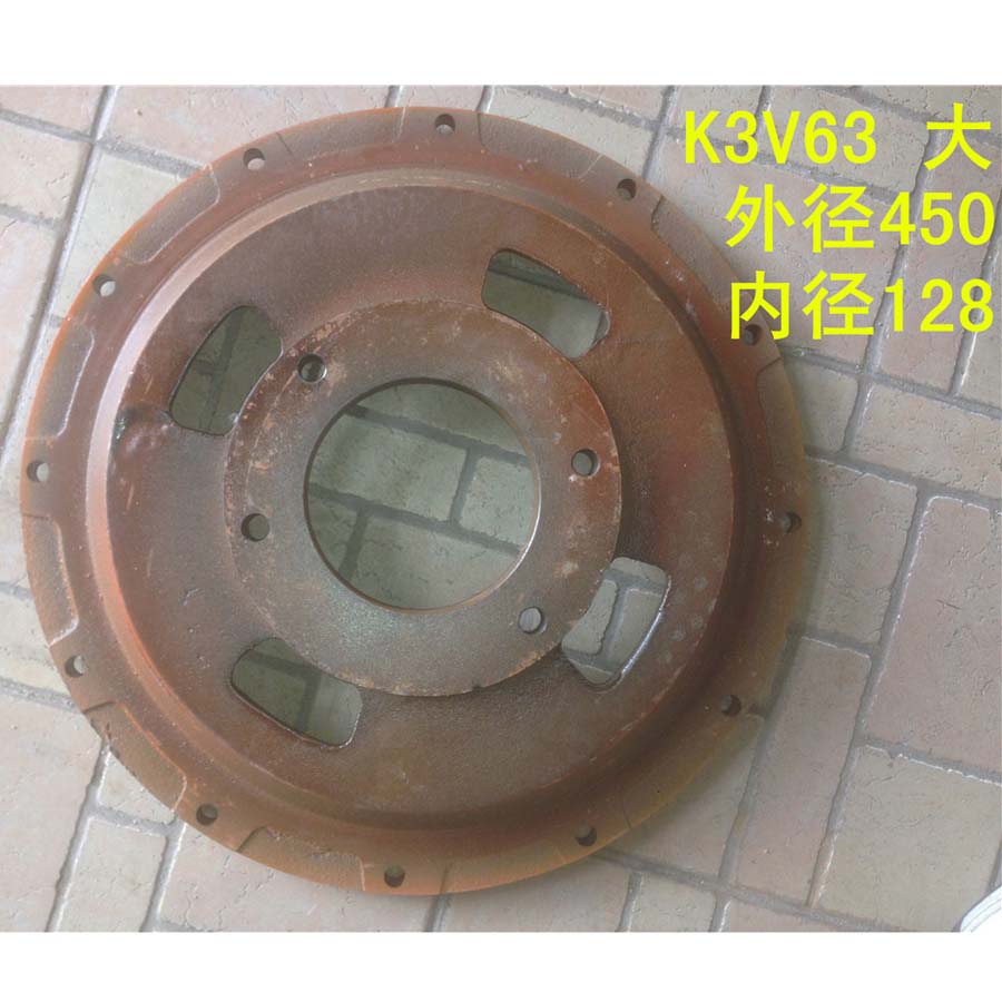 Compatível com bomba hidráulica da escavadora K3V63 Placa de conex?o de amortecedor de disco expandido