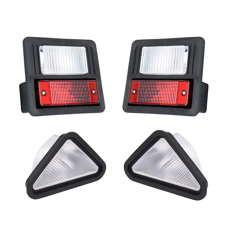 Substitui??o direta para Bobcat Skid Carregador S100 S130 S150 S160 S175 S185 S205 S220 S250 S300 S330 - Kit de luz de cauda de cabe?a exterior 6670284 6718043 6718042 6674400 S100, S130, S150, S160, S175, S185, S205, S220, S250, S300, S330
