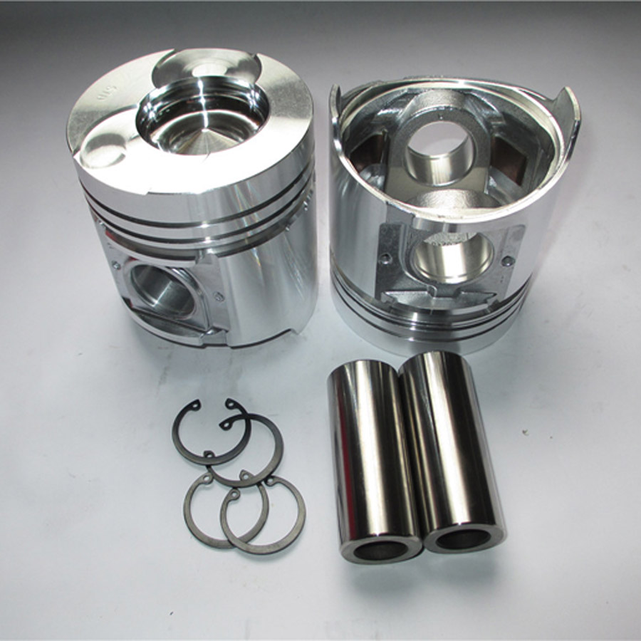 Compatível com Yanmar Motor 4TNE92 Komatsu Motor 4D92E Piston 4 Unidades 1 Conjunto