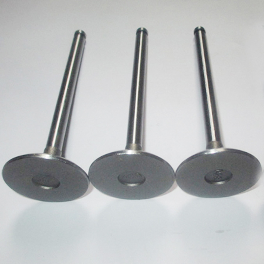 Compatível com Komatsu Road Cutter GC50-1 Yanmar Motor 3TNE84 3TNE84T Komatsu Motor 3D84E Válvula de escape 3 unidades 1 conjunto YM129100-11130 YM12910011130