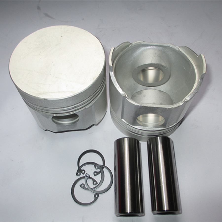 Compatível com Yanmar Motor 4TNE88 Komatsu Motor 4D88E Piston 4 Unidades 1 Conjunto YM129001-22081 YM129001-22901