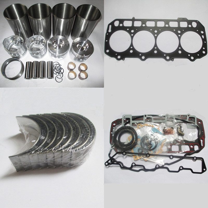 Compatível com motor de escavadora Isuzu 6BD1 Overhaul Rebuild Kit