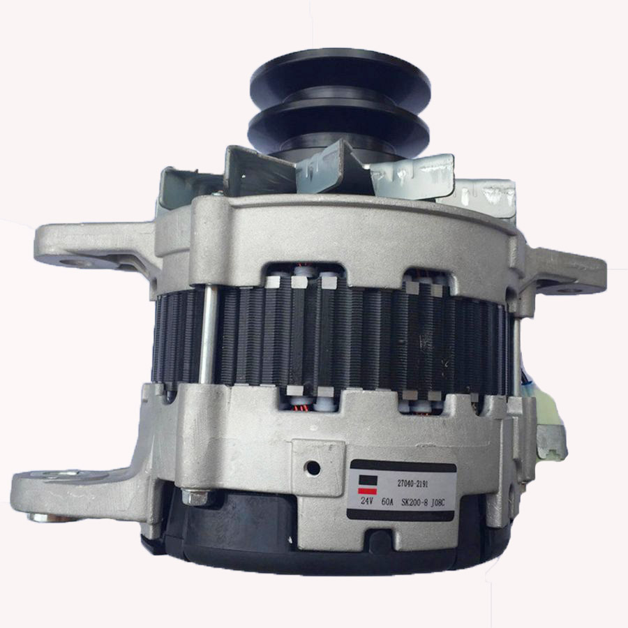 Compatível com Kobelco Escavadora SK260-8 Hino Motor J05E Alternator VH270402192A VHS270402500 2B95-50 27040-2191