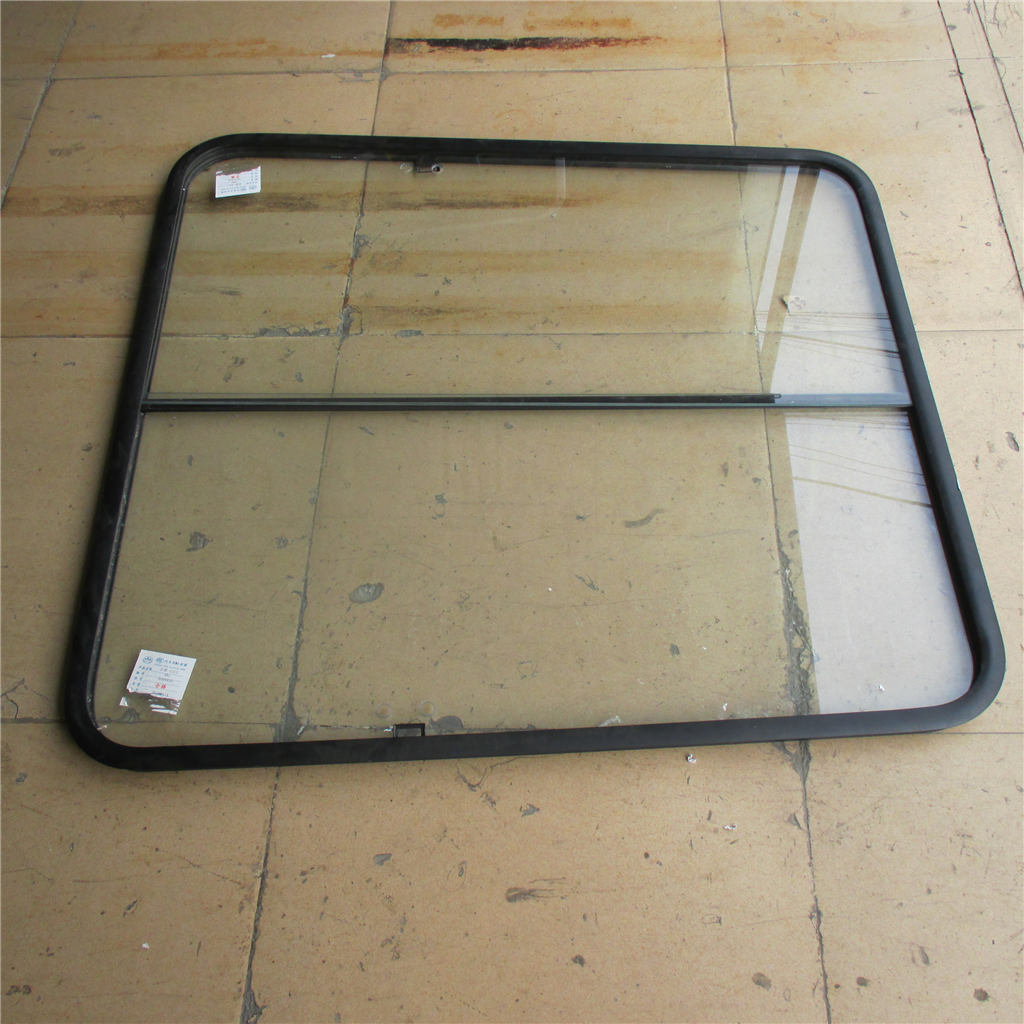 Substitui??o direta para fora de vidro - KOMATSU PC300-5 moldura de vidro da porta esquerda Montagem