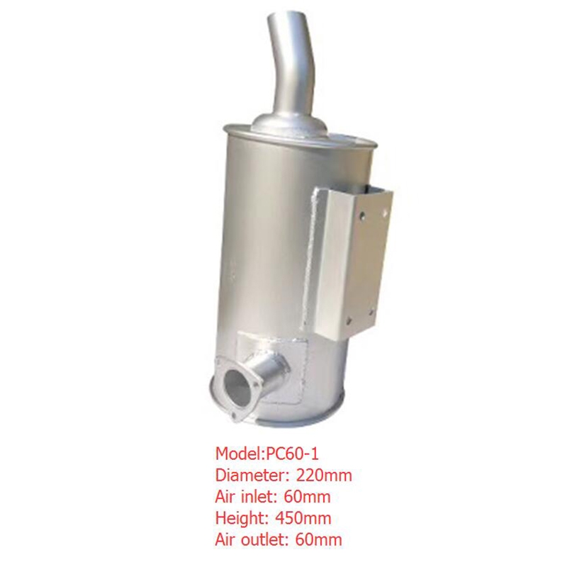 Fabricado para Komatsu Escavadora PC60-1 - Muffler