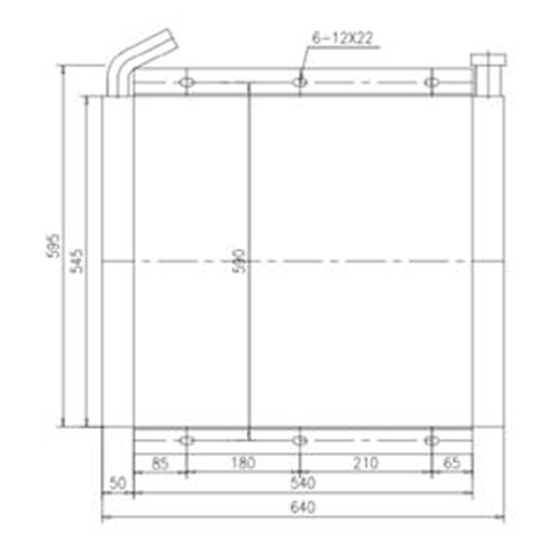 Adequado para Caterpillar CAT Escavadora E307 - Refrigerador de óleo 1398868 CA1398868 139-8868