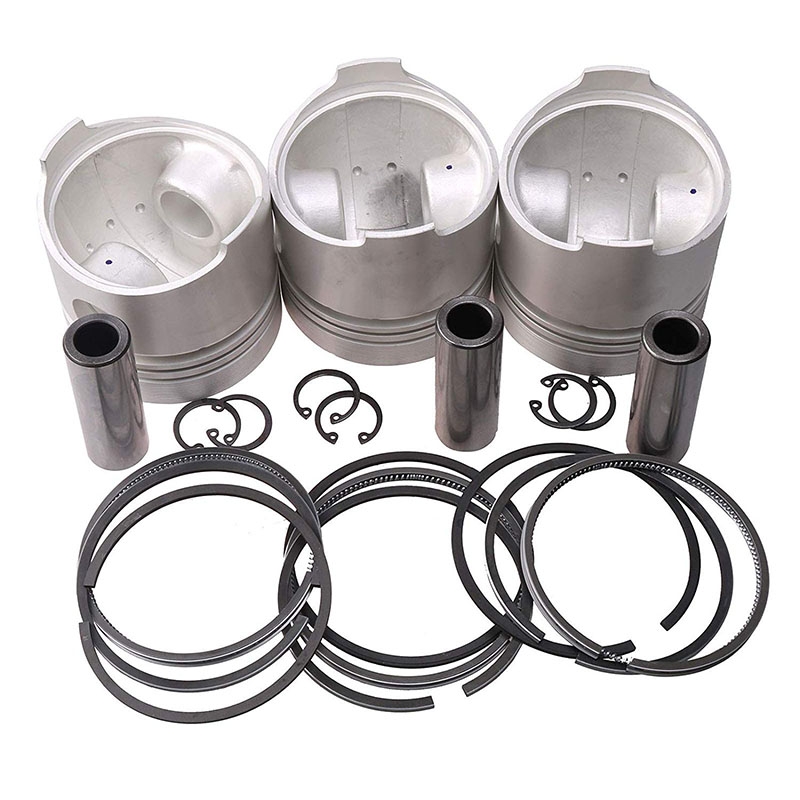Otimizado para Kubota D1105 Motor B2910HSD B7800HSD B30HSD F3680 KX71 Tractor KX71H - Conjunto de anel de pist?o STD 78mm B2910HSD, B7800HSD, B3030HSD, B3030HSDC, B3200HSD, B3300U, F3680, KX71, KX71H