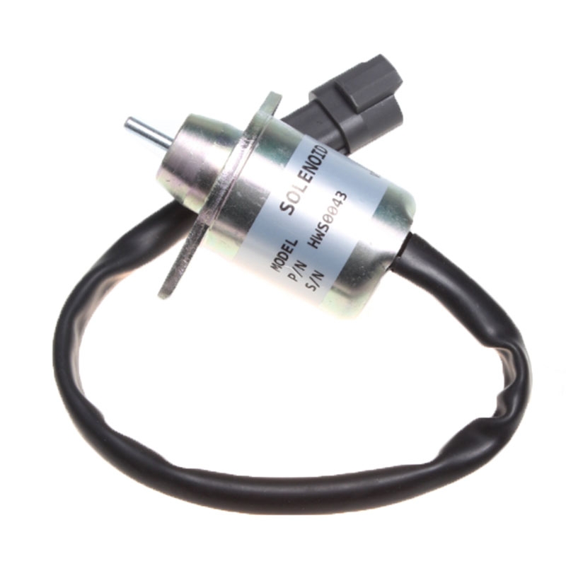 Projetado para caber Thermo King Yanmar 486 Motor - Stop Solenoid 41-4306 42-100 41-7886 41-9100 71-6383 42100 414306 417886 419100 716383