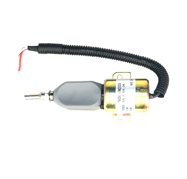Compatível com Komatsu Wheel Loader WA320-3 Stop Solenoid 600-815-7550 SA-4269-12